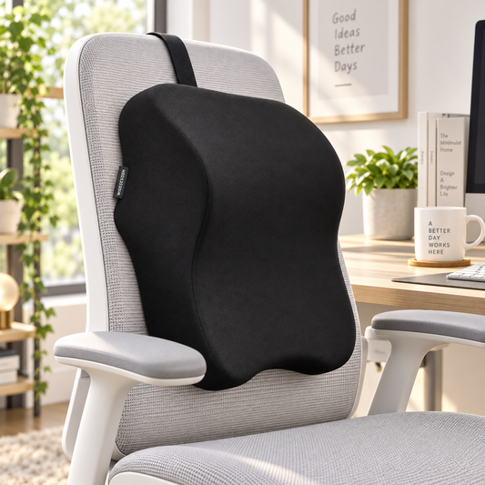 Premium Memory Foam Lumbar Support Pillow