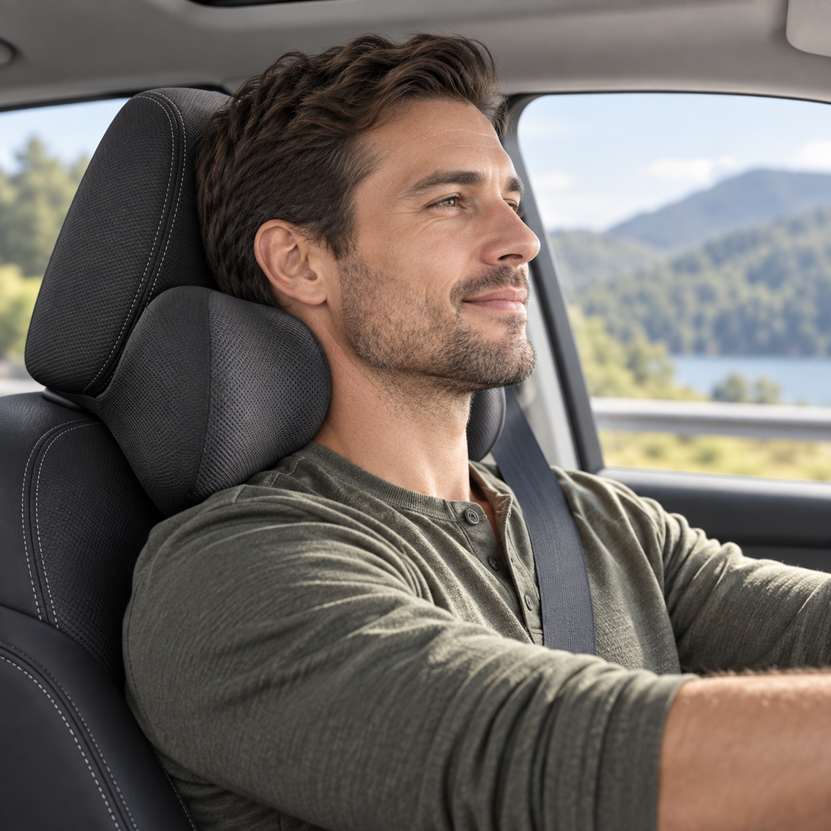 Orthopedic Car Seat Neck Pillow