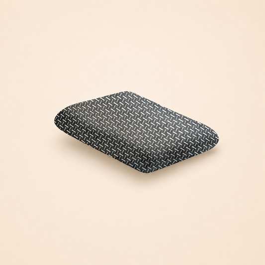 Queen Size Memory Foam Sleeping Pillow – Grey (20x12x3.5 Inches)