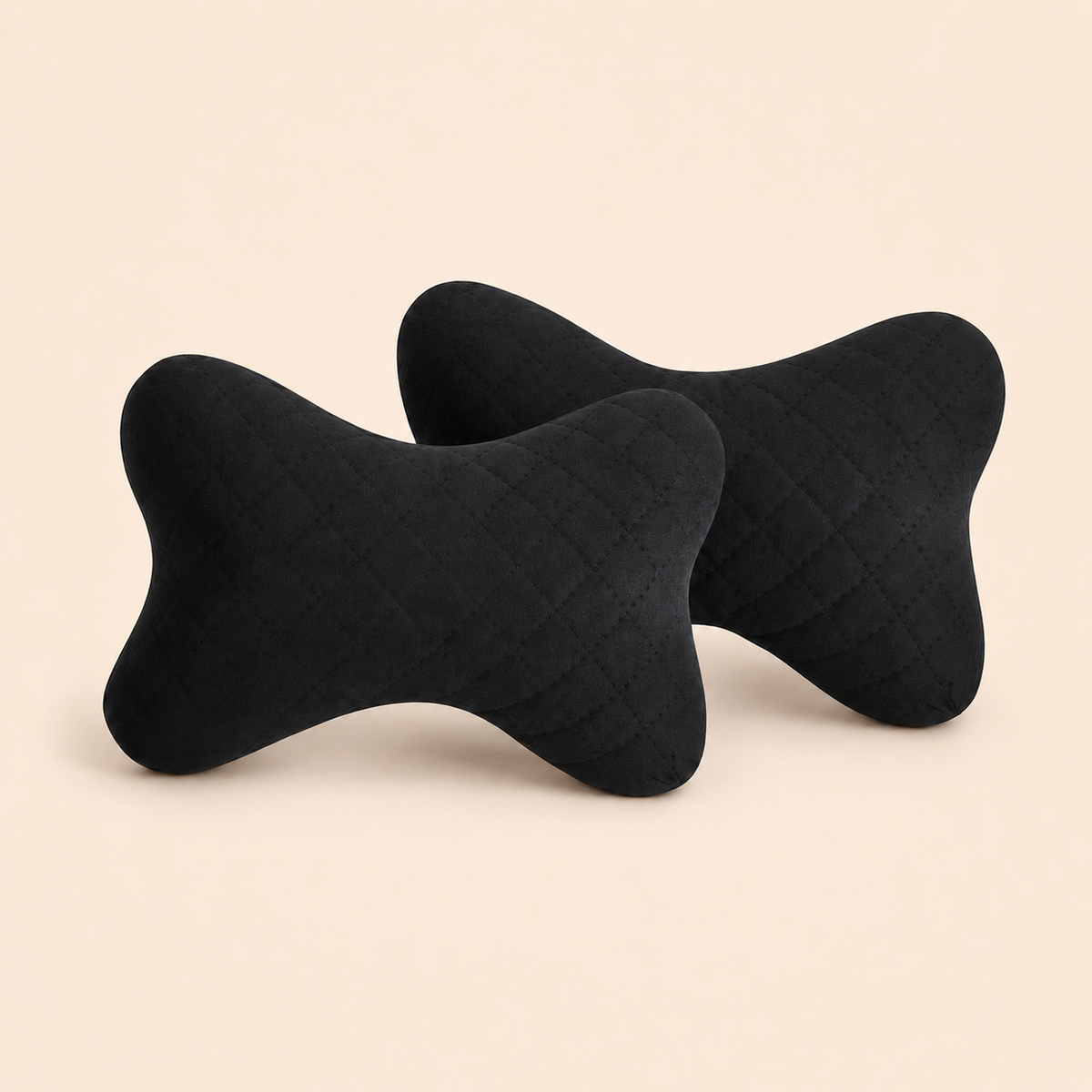 Memory Foam Car Headrest Neck Support Pillow (12x8x4 Inches)