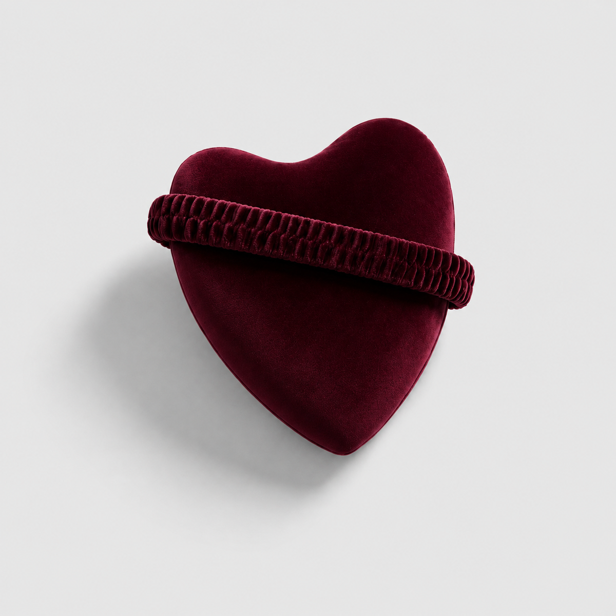 Heart-Shaped Memory Foam Knee Support Pillow (9x10x6 Inches)