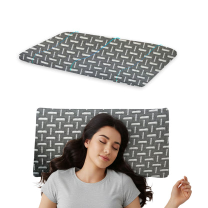SlimAlign King Size Ultra-Slim Comfort Support Pillow – Black