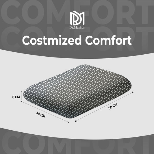 Queen Size Memory Foam Sleeping Pillow – Grey