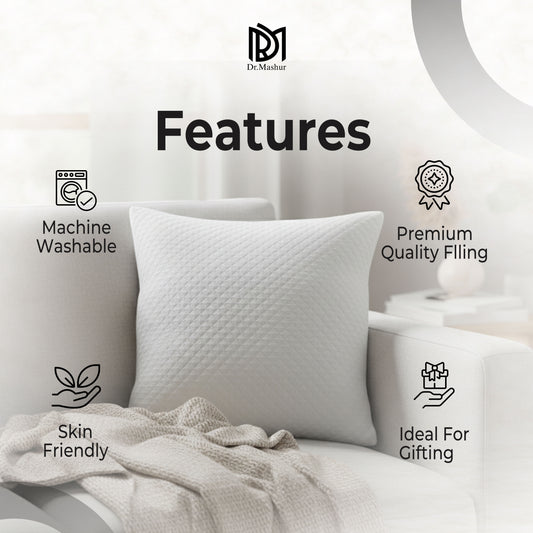 Square Memory Foam Decorative Sofa Cushion