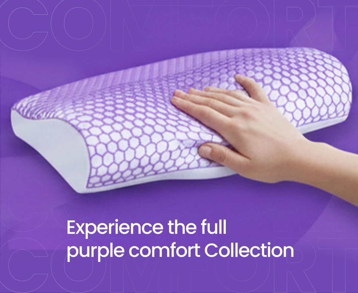 Cooling Gel Contour Memory Foam Neck Pillow (19.5x12.5x5 Inches)