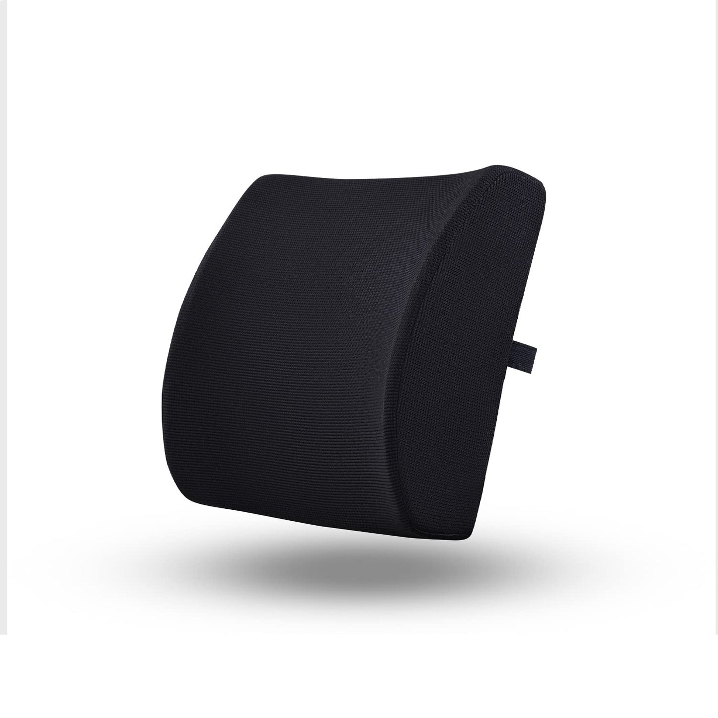 Ergonomic Memory Foam Lumbar Support Pillow | Back Cushion for Office Chair, Car & Home