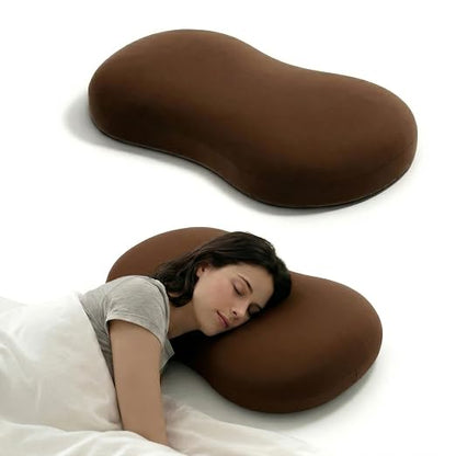 Memory Foam Cuddle Pillow for Sleep & Relaxation (22.9x13.7x3.9 Inches)