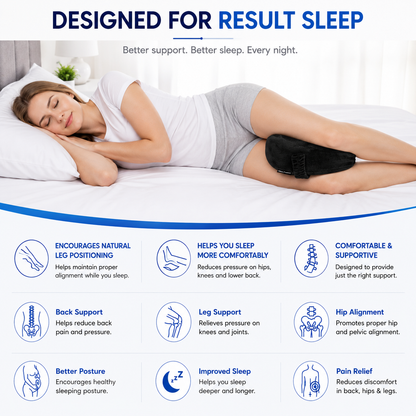 Heart-Shaped Memory Foam Knee Support Pillow  Description