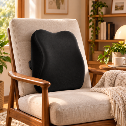 Orthopedic Memory Foam Car Headrest & Neck Support Pillow