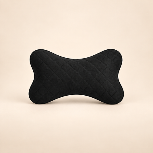 Premium Quilted Memory Foam Car Neck Rest Pillow