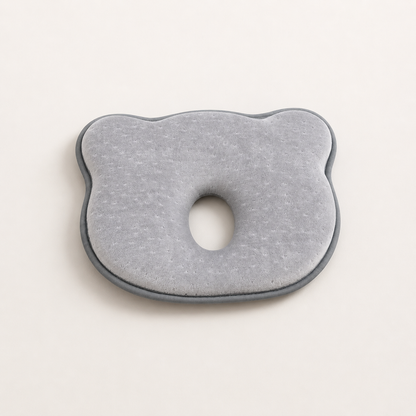 Baby Head Shaping Pillow for Newborns | Breathable Infant Memory Foam Pillow for Flat Head Prevention (10×8×1.5 Inches)