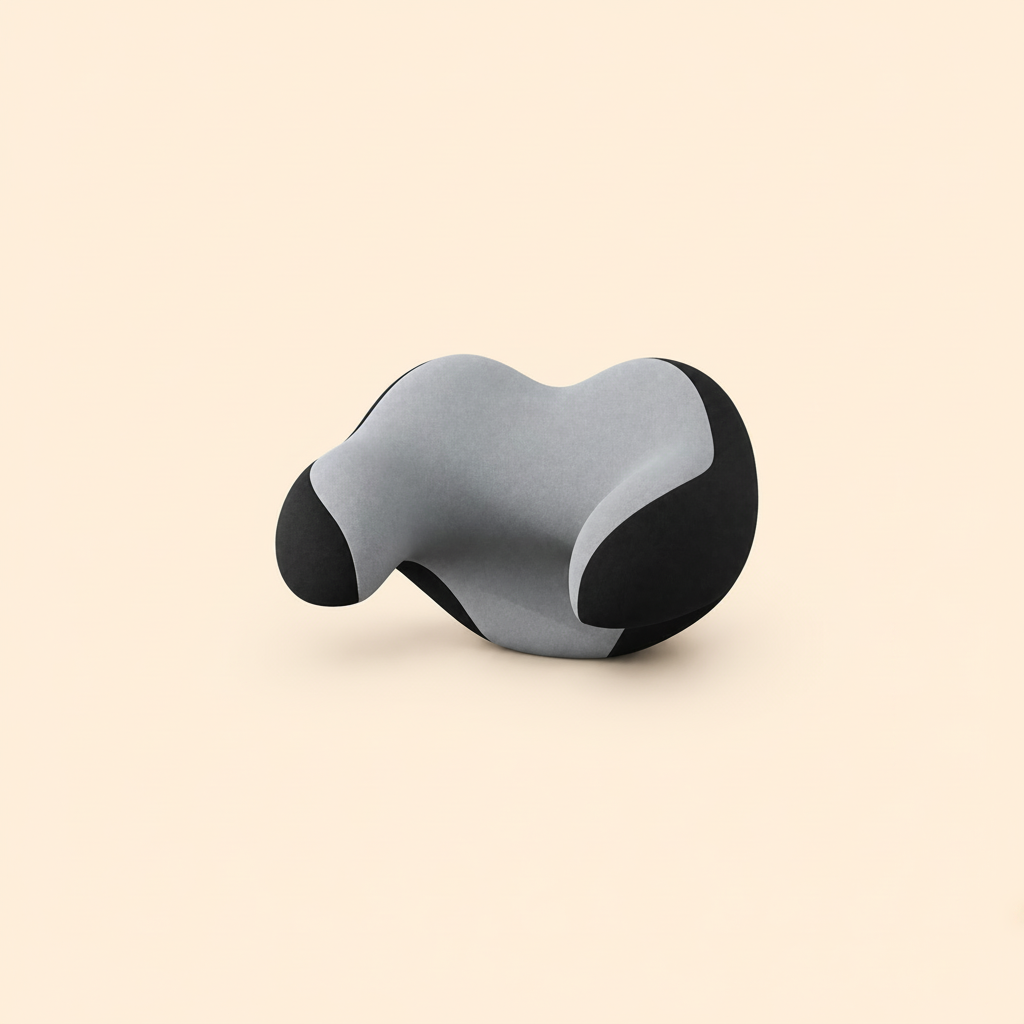 Car Headrest Neck Support Pillow for Driving & Travel (11x8x7 Inches)