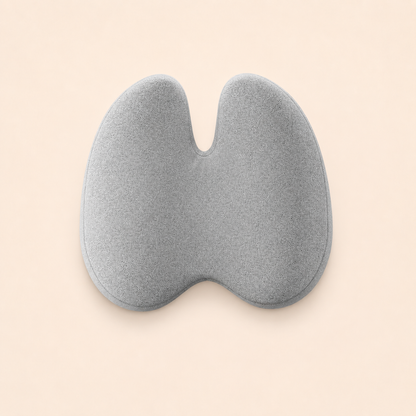 Ergonomic Memory Foam Chair Back Support Cushion (17×16×3.5 Inches)
