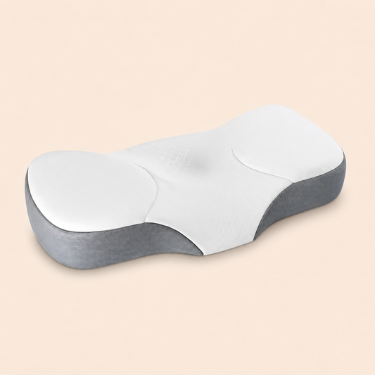 Ergonomic Cervical Memory Foam Pillow for Sleep (26x15x5 Inches)