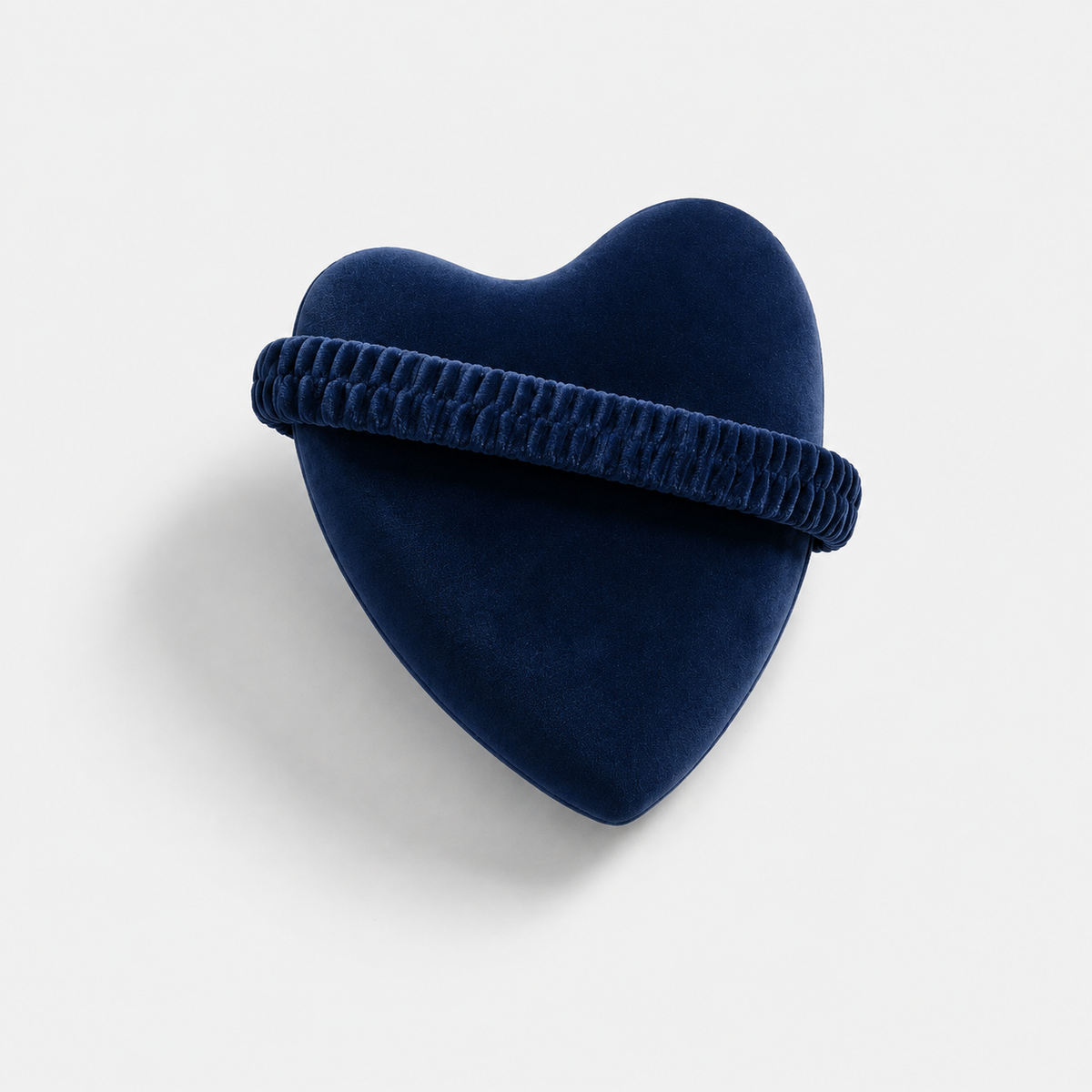 Heart-Shaped Memory Foam Knee Support Pillow (9x10x6 Inches)