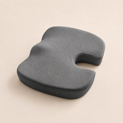 Ergonomic Memory Foam Coccyx Seat Support Cushion (14×18×3 Inches)