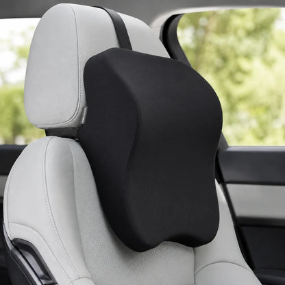 Car Headrest Pillow & Back Support Cushion Combo