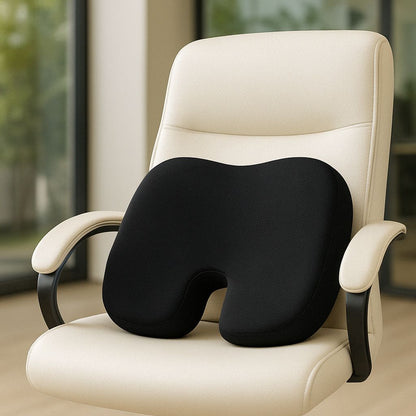 Ergonomic Memory Foam Coccyx Seat Support Cushion
