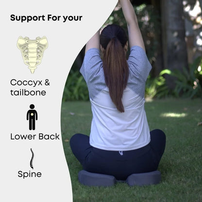 Ergonomic Memory Foam Coccyx Seat Support Cushion