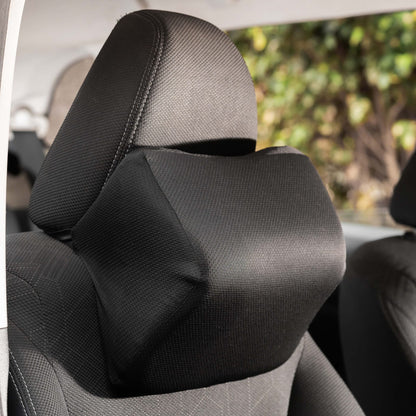 Memory Foam Car Neck Support Pillow | Ergonomic Headrest Cushion for Travel & Driving (11×9×5 Inches)