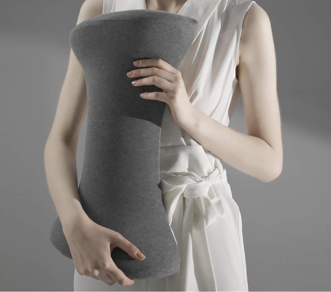 Lumbar Support Pillow for Sleeping | Memory Foam Lower Back Cushion for Spinal Alignment & Pain Relief