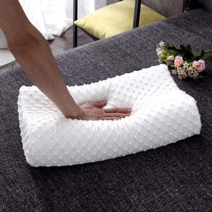 Adult Orthopedic Memory Foam Cervical Pillow with Contoured Neck Support
