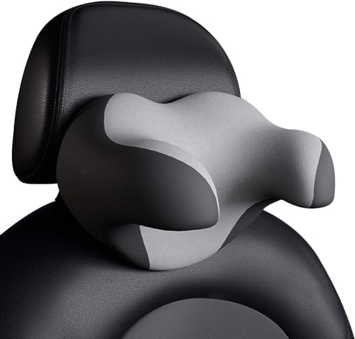 Car Headrest Neck Support Pillow for Driving & Travel (11x8x7 Inches)