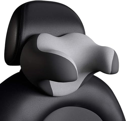 Car Headrest Neck Support Pillow for Driving & Travel (11x8x7 Inches)