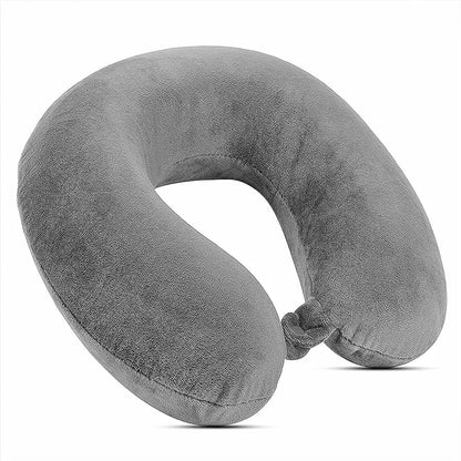 U-Shaped Travel Neck Pillow for Car, Flight & Office (13×13×5 Inches)