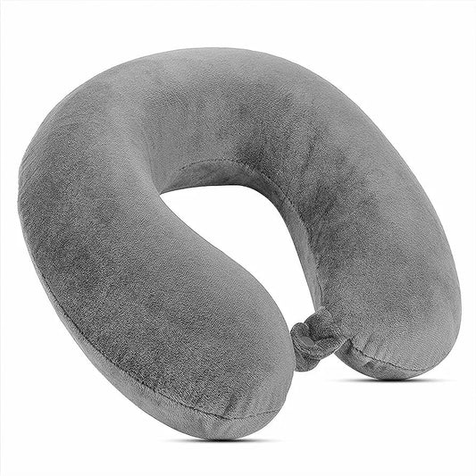 U-Shaped Travel Neck Pillow for Car, Flight & Office