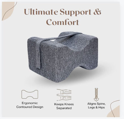 Ergonomic Memory Foam Knee Support Pillow