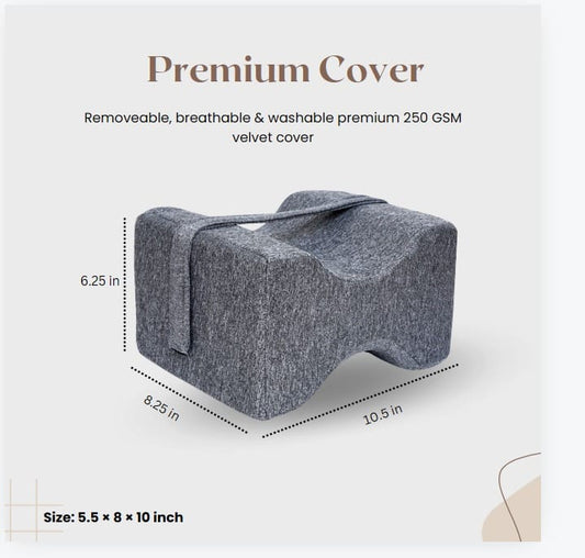 Ergonomic Memory Foam Knee Support Pillow