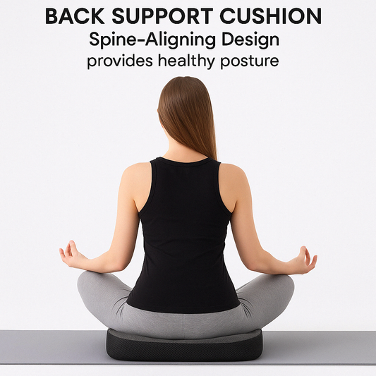 Ergonomic Memory Foam Coccyx Seat Support Cushion