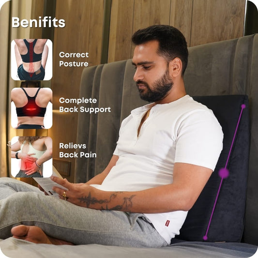 Multipurpose Memory Foam Wedge Bed Support Pillow