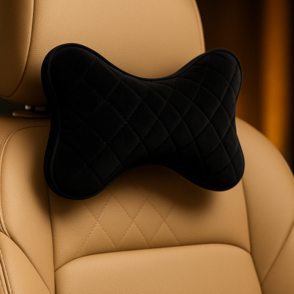 Memory Foam Car Headrest Neck Support Pillow