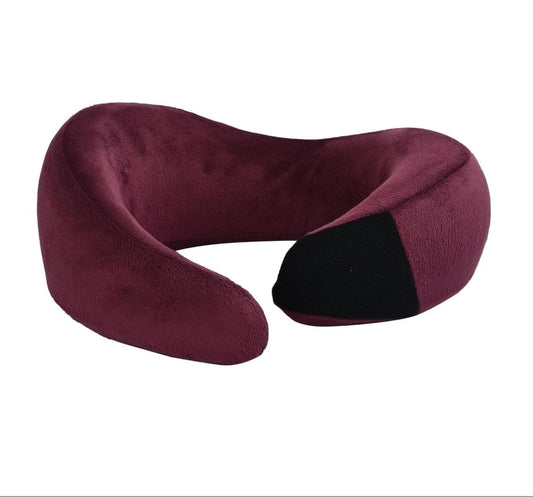 Adjustable Memory Foam Travel Neck Pillow