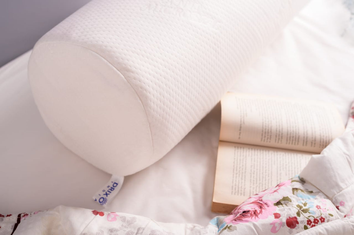 Comfort Bolster Pillow for Sofa, Bed and Couch (23×9.5×9.5 Inches)