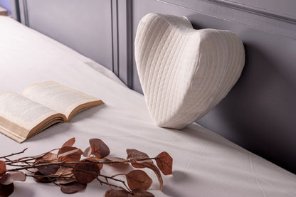 Heart-Shaped Memory Foam Knee Support Pillow