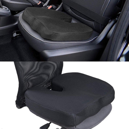 Ergonomic Memory Foam Coccyx Seat Support Cushion