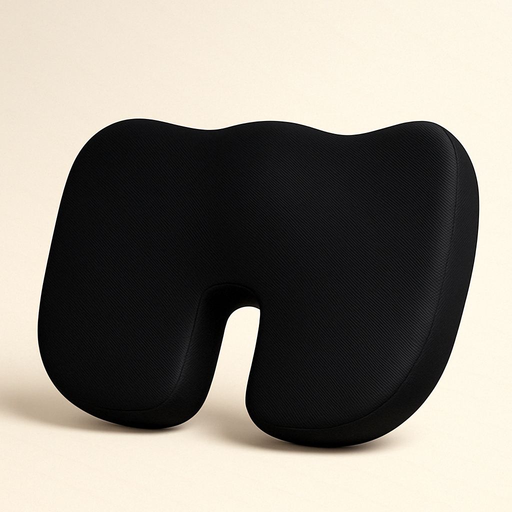 Ergonomic Memory Foam Coccyx Seat Support Cushion
