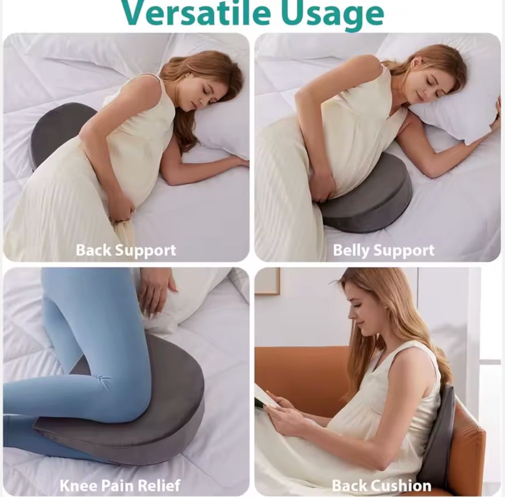 Pregnancy Support Wedge Pillow for Belly & Back