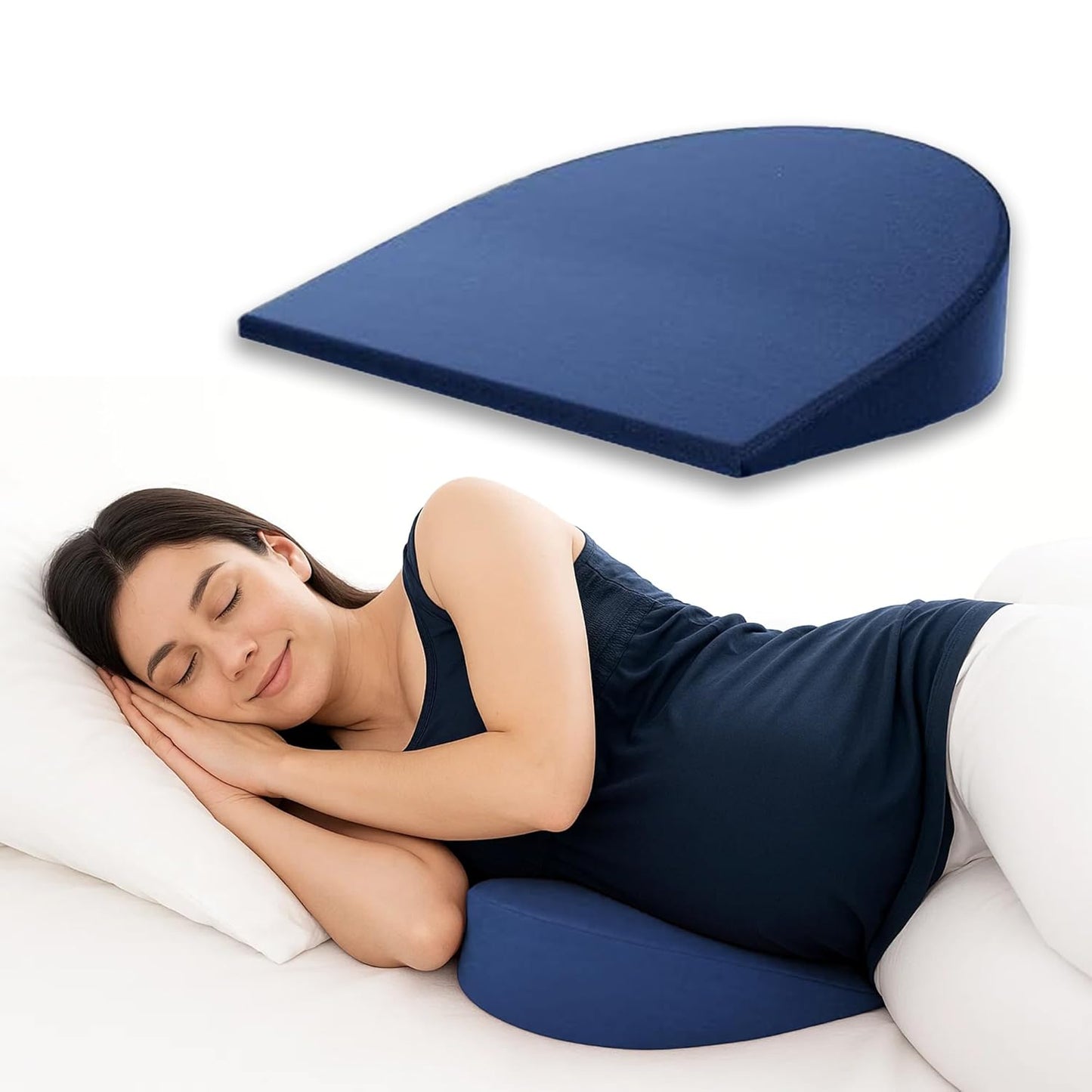 Pregnancy Support Wedge Pillow for Belly & Back